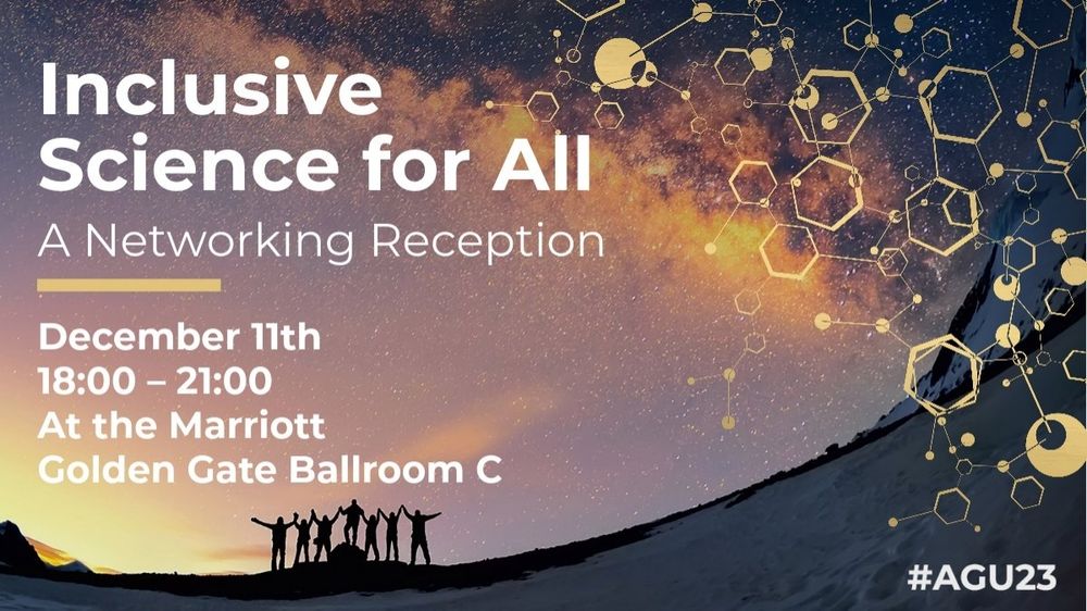 Inclusive Science for All
December 11
18:00-21:00
Marriott Golden Gate Ballroom C