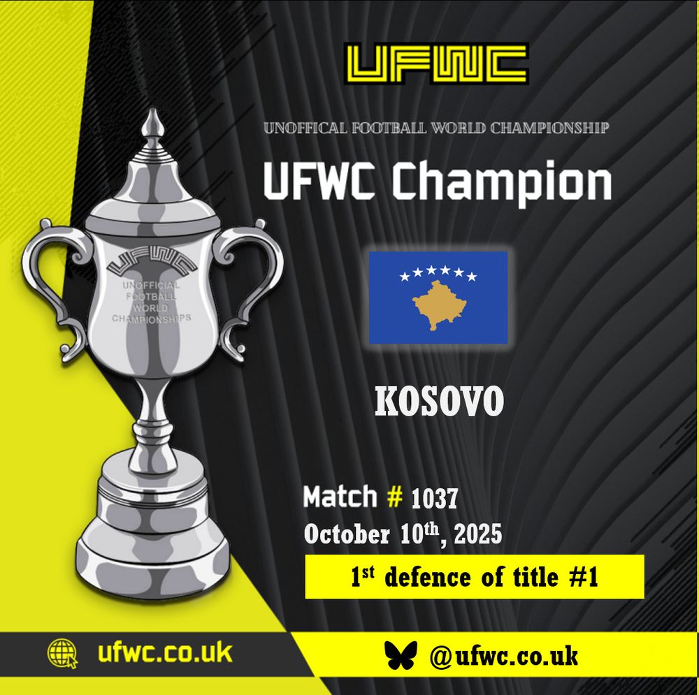 #Kosovo 🇽🇰 defended the #UFWC title vs #Slovenia 🇸🇮

1st defence of title #1

#KOSSVN 0-0