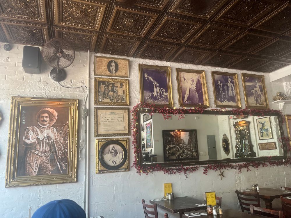 The wall at Don Giovanni 
