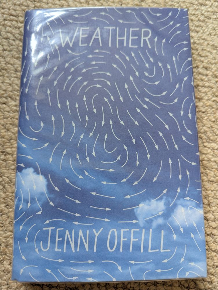 Weather by Jenny Offill book cover 