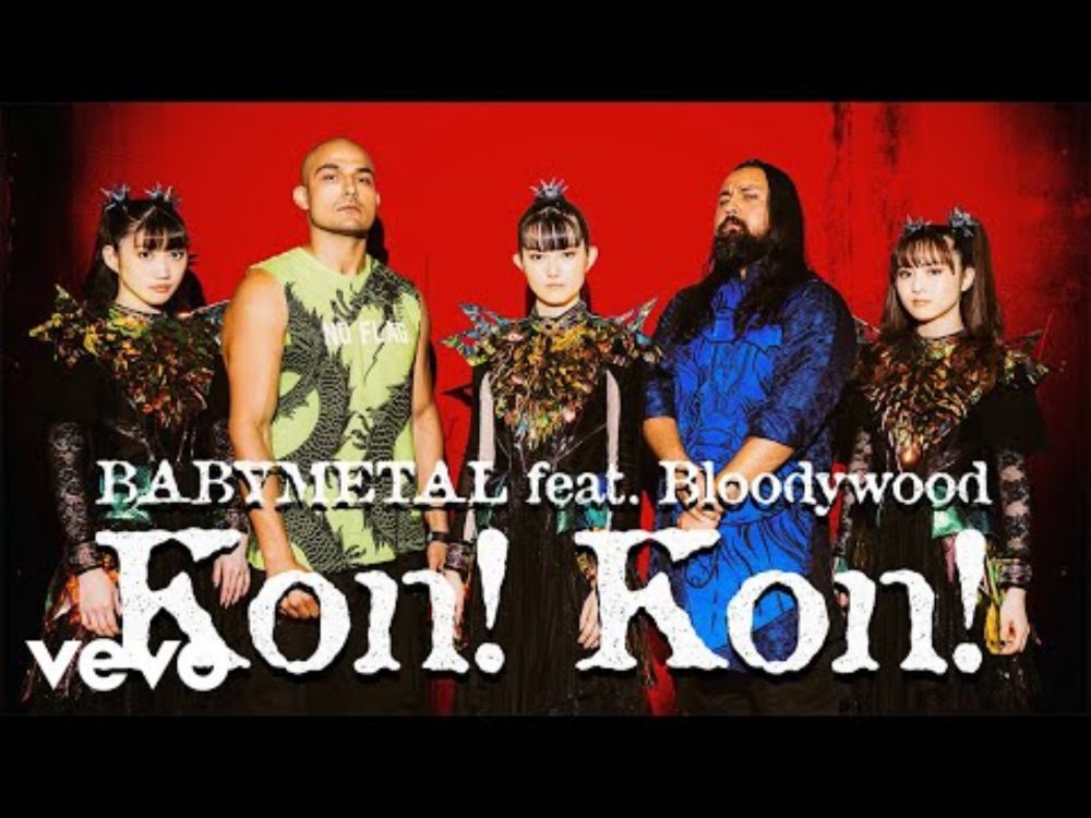 BABYMETAL - Kon! Kon! feat. Bloodywood (OFFICIAL MUSIC VIDEO)