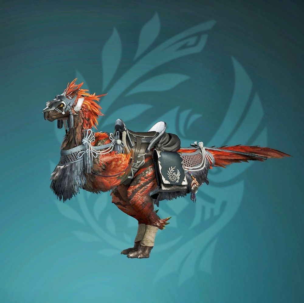 Monster Hunter Wilds Rathalos inspired Seikret.