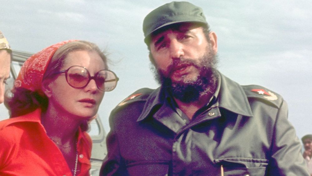 fidel castro, barbara walters 1977
