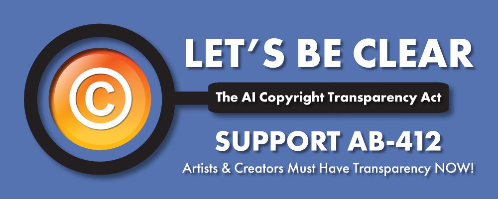 Every single day we don’t have transparency, the value of copyright loses ground and the harms inflicted to creative industries grow.

California has always been on the forefront of policies that can ...