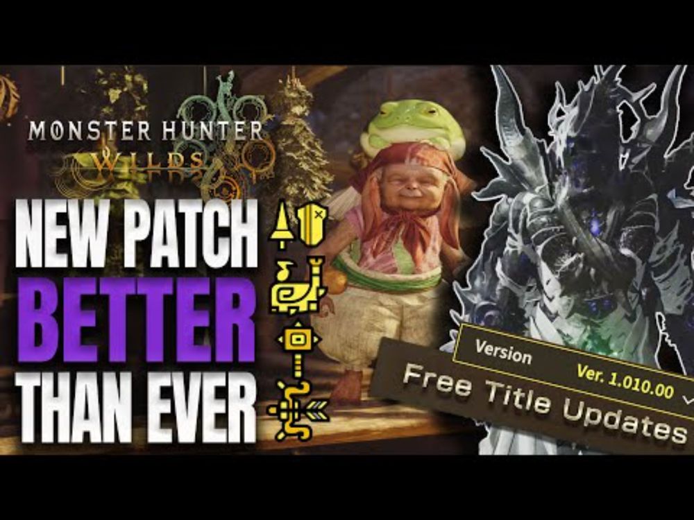 Monster Hunter Wilds – Huge 15GB Update! Weapon Fixes, Melding Nerfs, New Quests & Patch 1.010