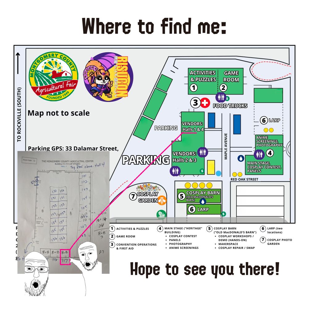Where to find me: Hall #1 - Booth #117