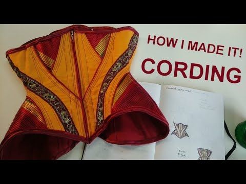 Sewing techniques - Cording (English subtitles)