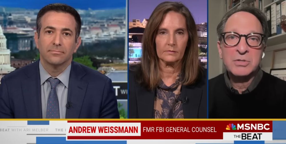 Ari Melber, Joyce Vance, Andrew Weissmann for MSNBC