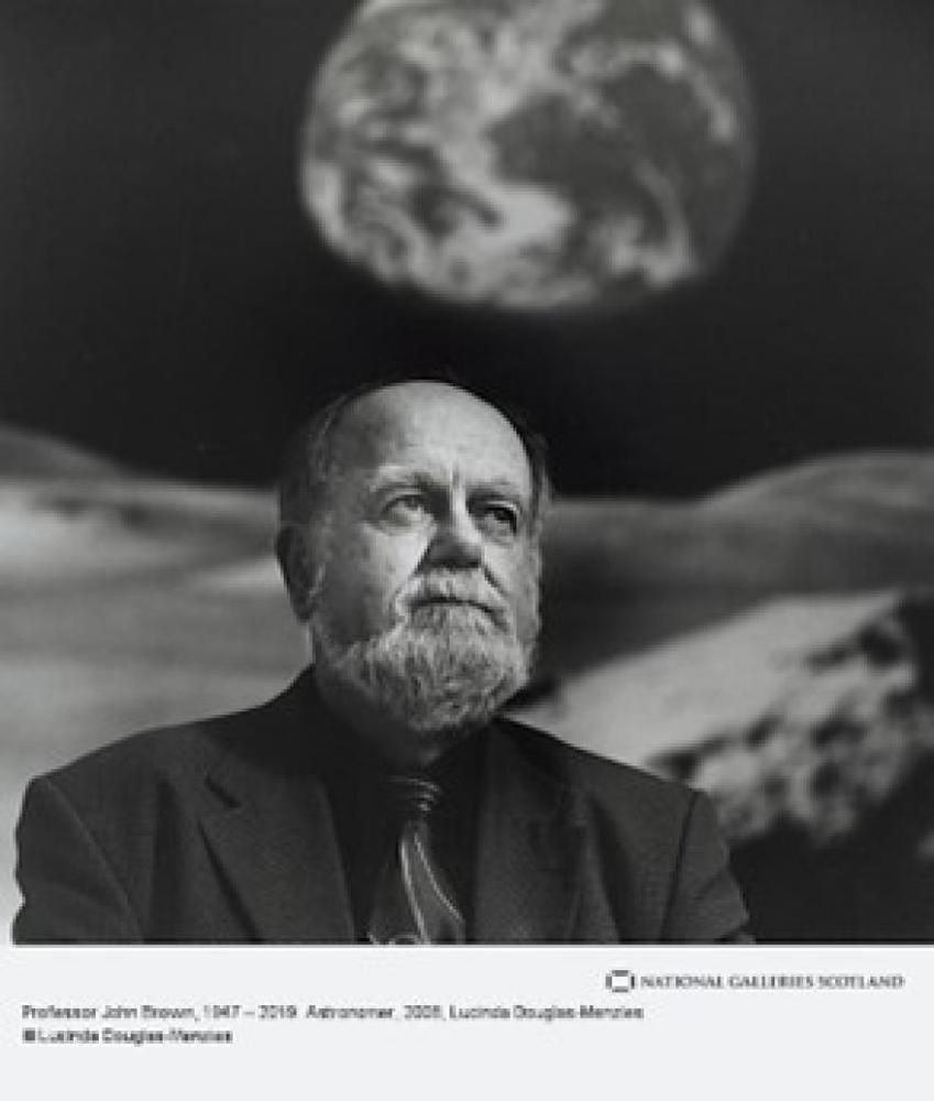 Late Astronomer Royal for Scotland and past winner of an RAS Gold Medal Professor John Brown.
