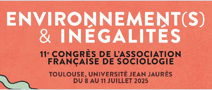 Bandeau d'annonce du congrès de l'AFS à Toulouse en juillet 2025