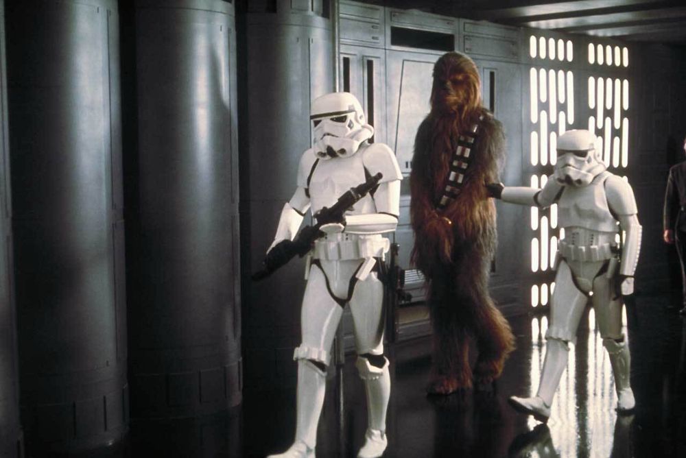 Chewbecca on heat in handcuffs 