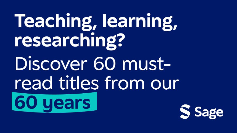 Teaching, learning, researching? Discover 60 must-read titles from our 60 years