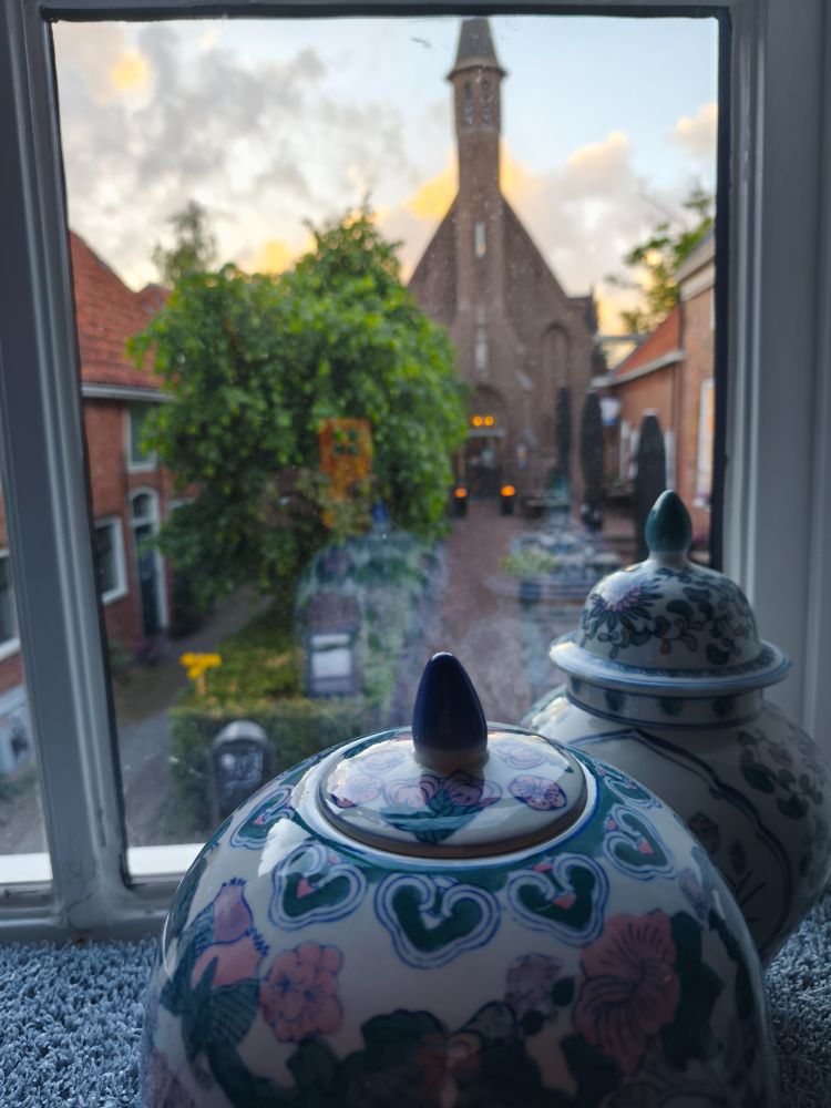 Ein Blick auf die Basiliek in Appingedam
