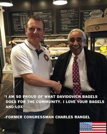 Con. Charles Rangel was a frequent customer of Davidovich Bakery in NY 
