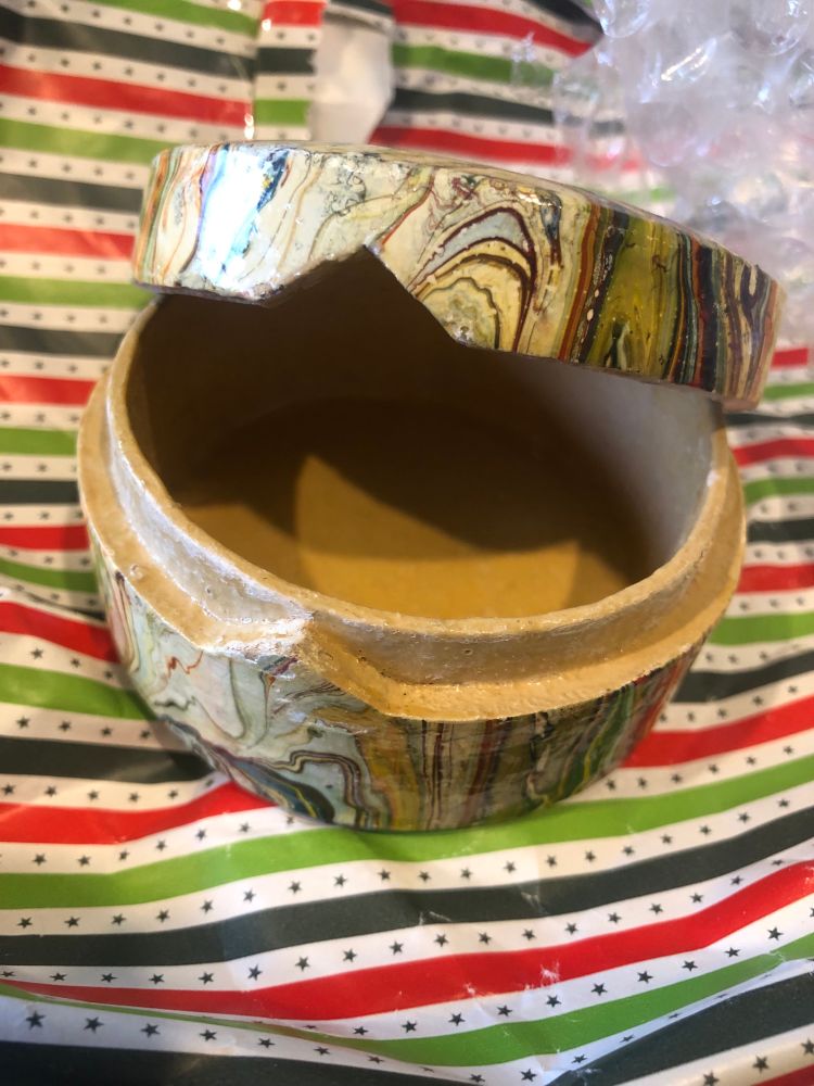 Sweet and delightful handmade trinket box 