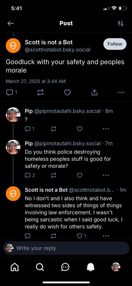 See the first comment from you - safety and morale