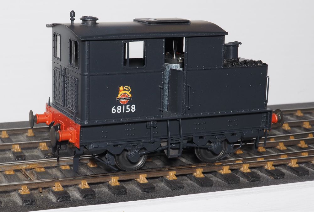 Kit built 1:43 model of Sentinel Steam locomotive