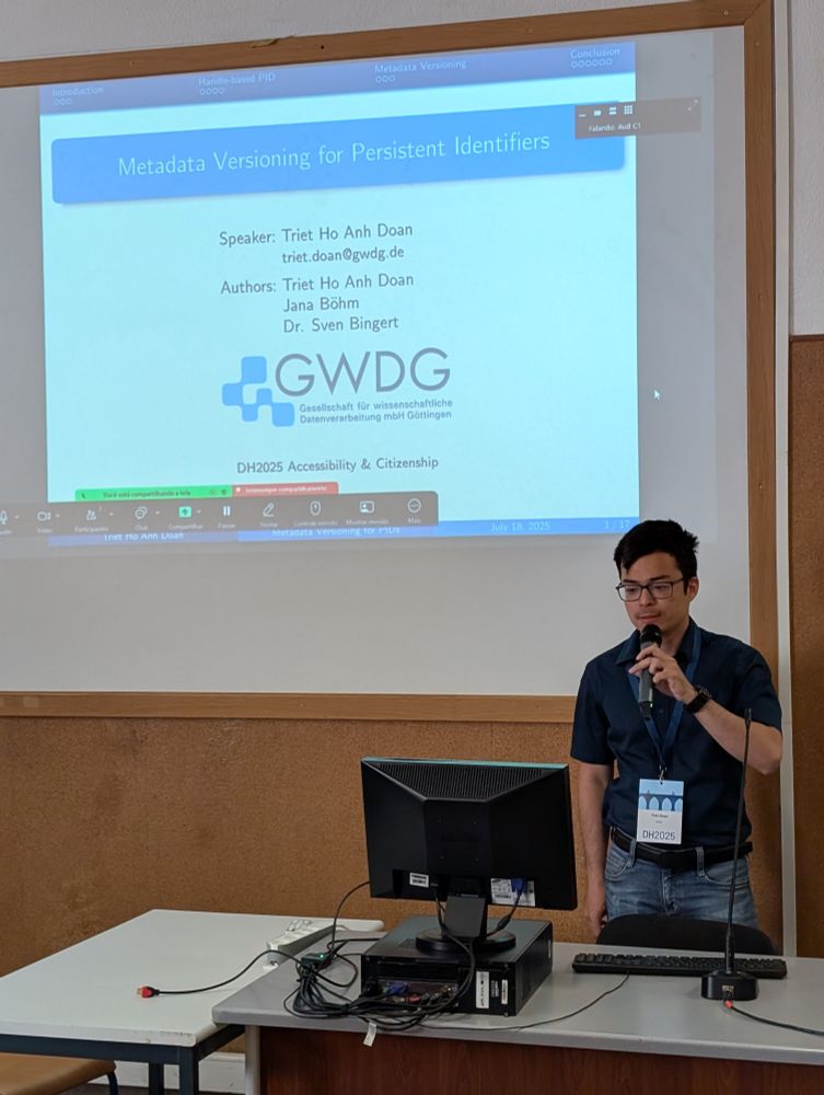 Metadata Versioning for Persistent Identifiers | Triet Doan | #DH2025