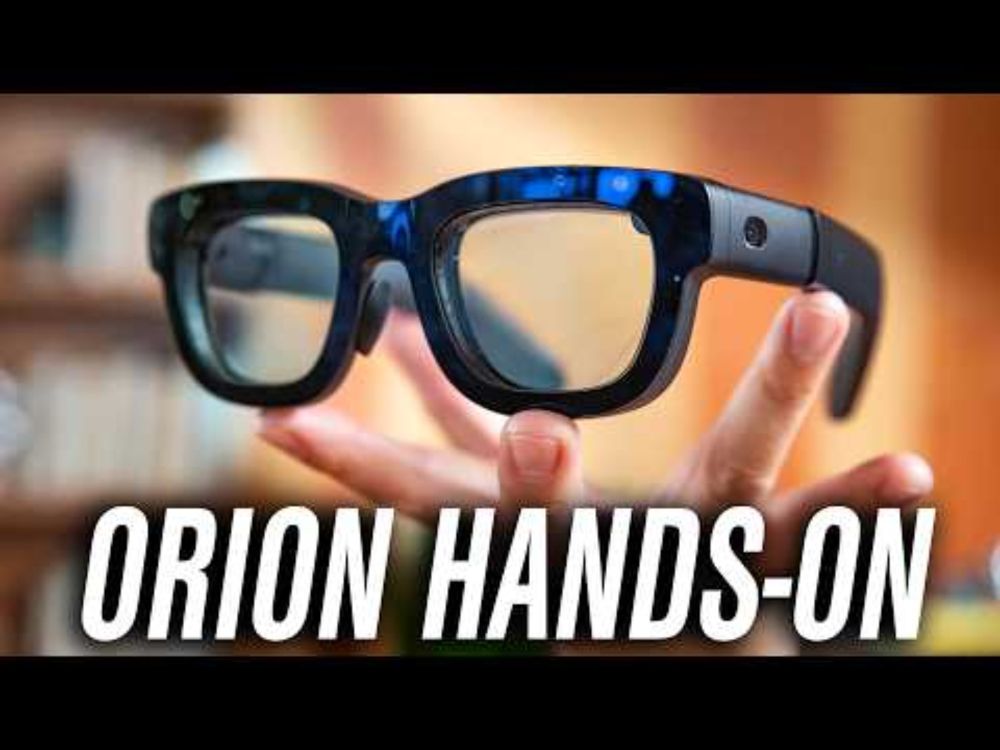 Hands-On: Meta Orion Augmented Reality Glasses!