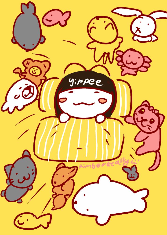 my persona sleeping in this bed. he makes up about a fifth of the bed and the rest is delegated to plushies.