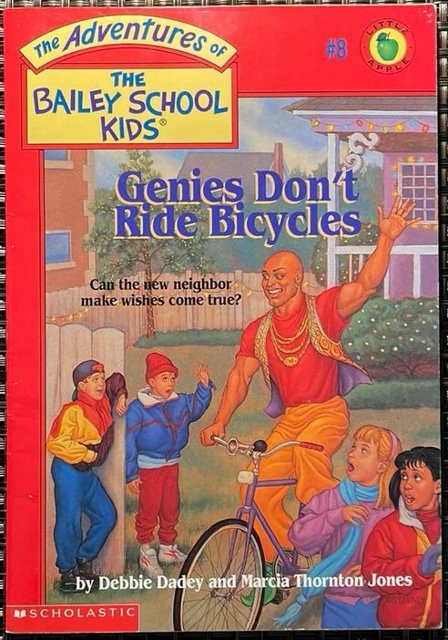 cover of Genies Don't Ride Bicycles by Debbie Dadey and Marcia Thornton