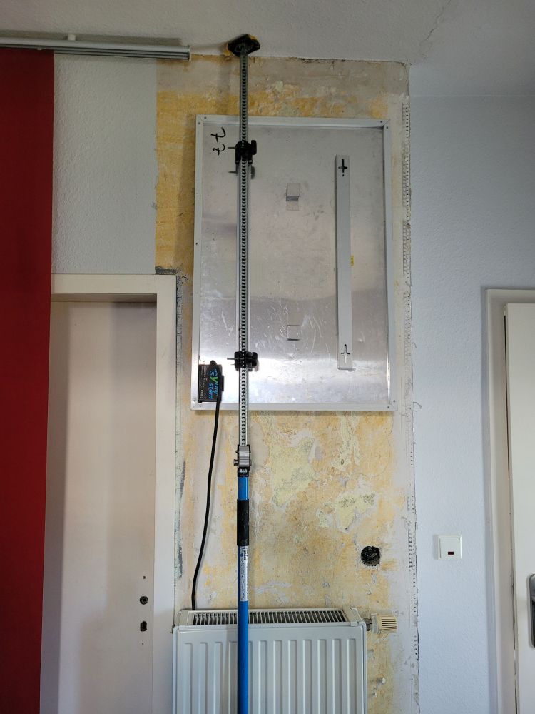 Heizplatte im Flur (heizt auf 70° hoch)