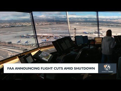 FAA announcing flight cuts amidst shutdown