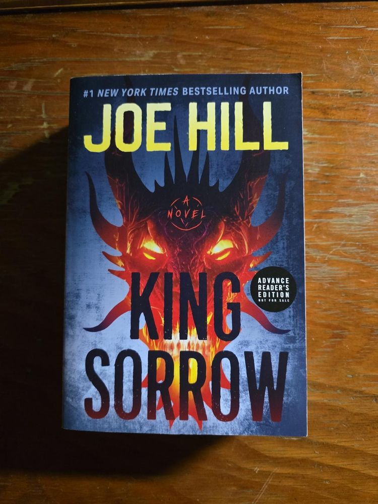 The photo is Joe Hill's new book King Sorry