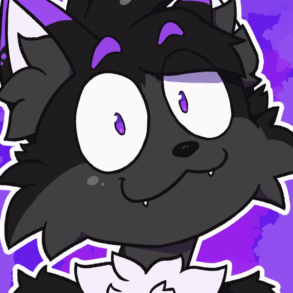 Digital illustrated icon of an anthropormophic character with a "boiling" animated effect. Commissioned by Kita
