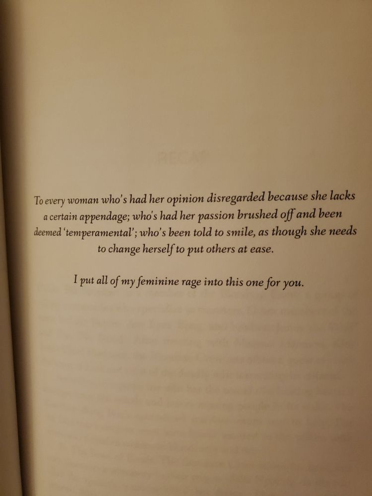 Dedication page for Roots of Darkness by Demi Winters.