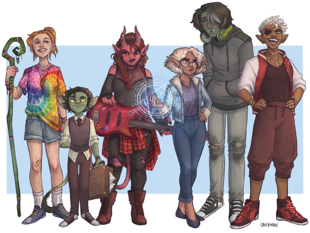 The Bad Kids - from Dimension 20: Fantasy High