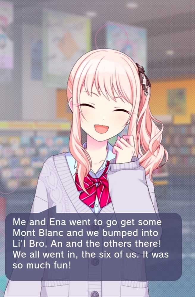 Mizuki avec un sacré smile 