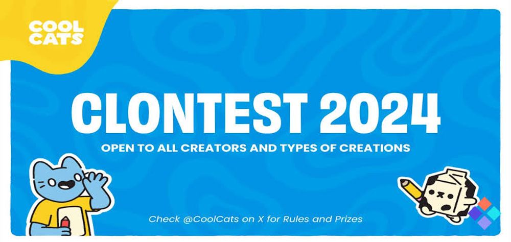 Cool Cats Announce Clontest 2024 Art Contest