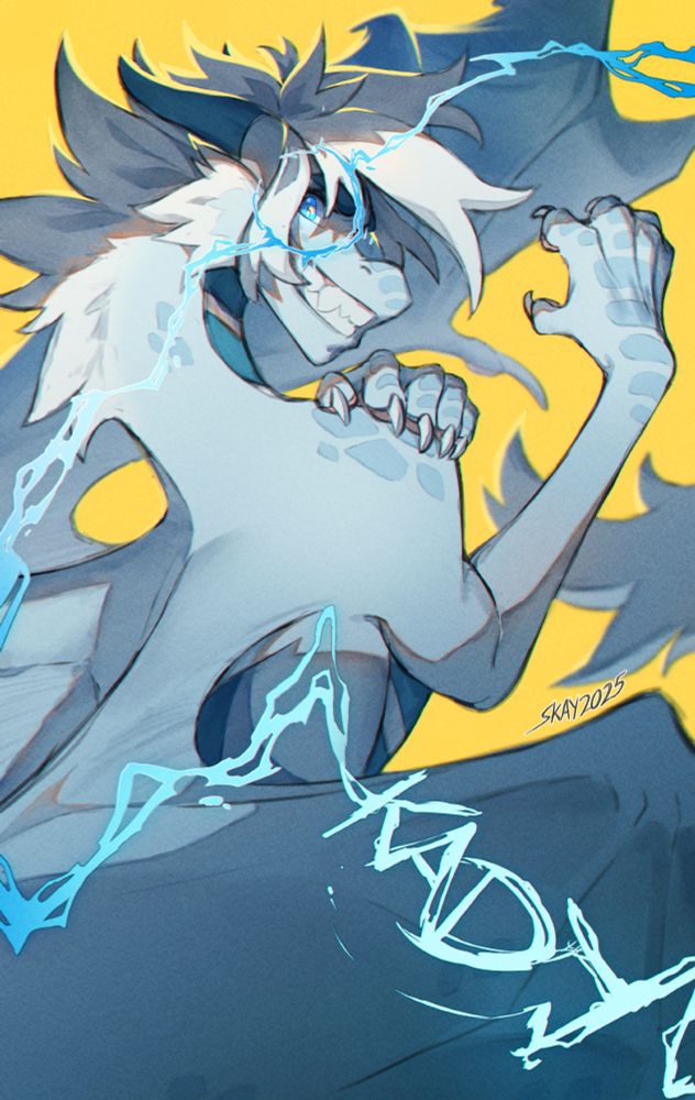 she's so lightning.