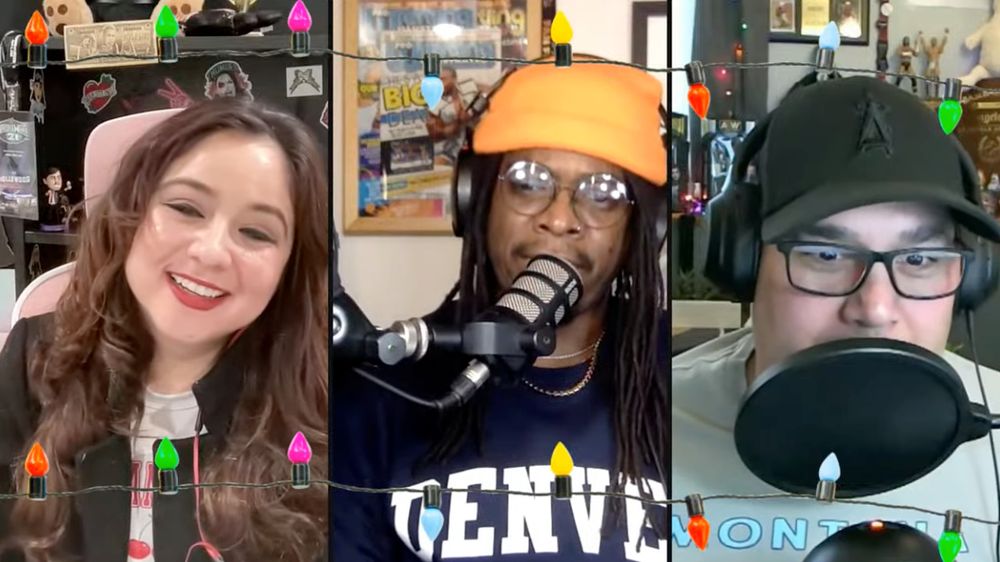 Denise, Reg and John Taylor doing a meet n greet