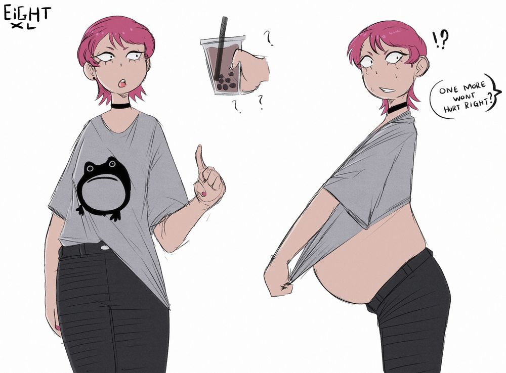 Hehe, drinkin (too much) of the yummy boba!!