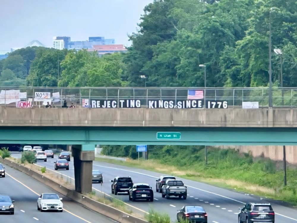 
Virginia, Rejecting Kings since 1776. I 395 bridge.