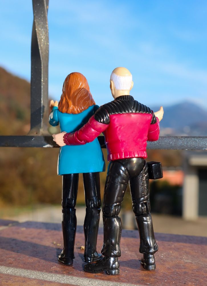 #MiniBeverly and #MiniOicard enjoying the view 