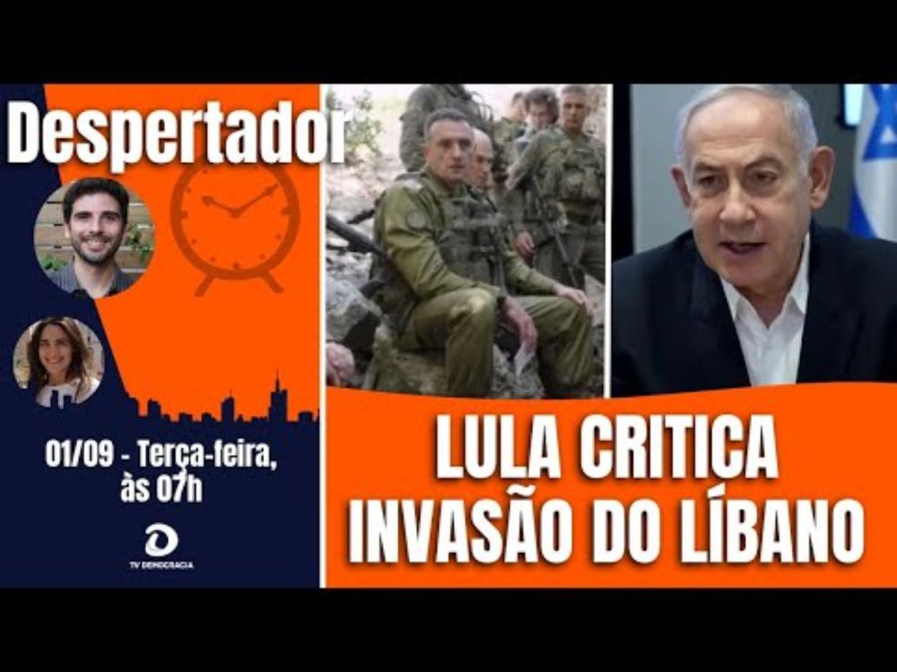 Israel invade o Líbano. Boulos e Nunes caminham para o 2o turno em SP | Despertador 1.015