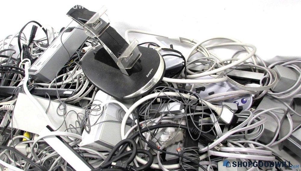 a close-up shot of the tangled mess of wires 