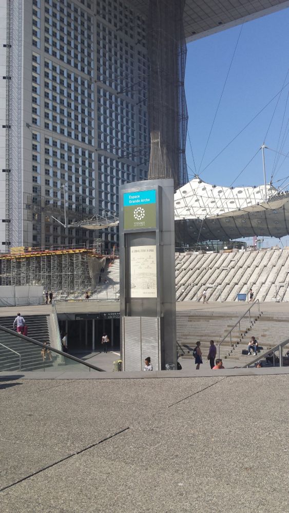 Détail : La Grande Arche de la Défense, 2016