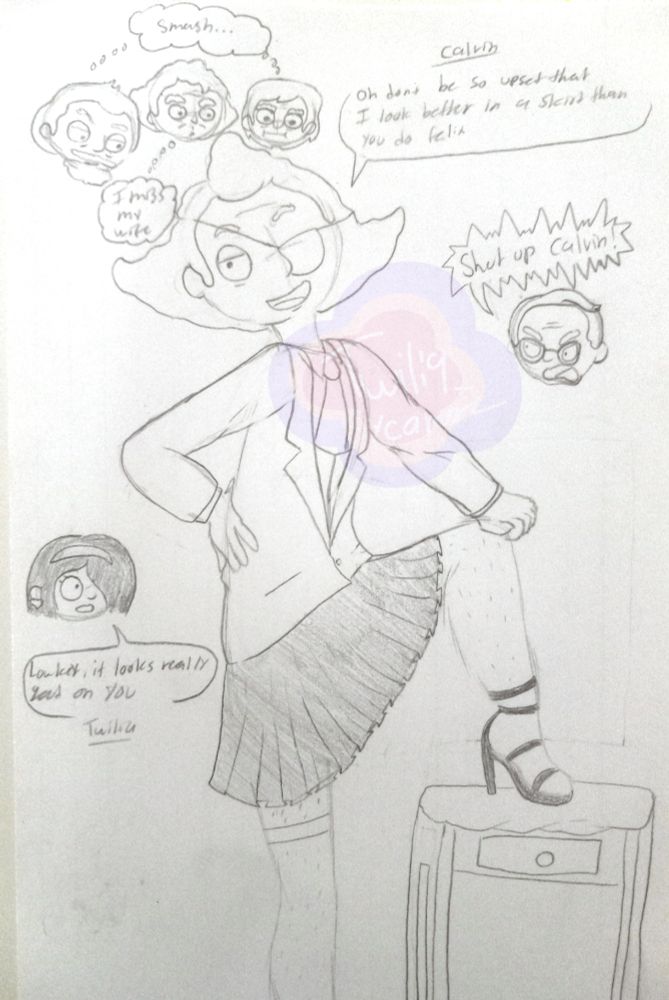 Calvin slaying as always