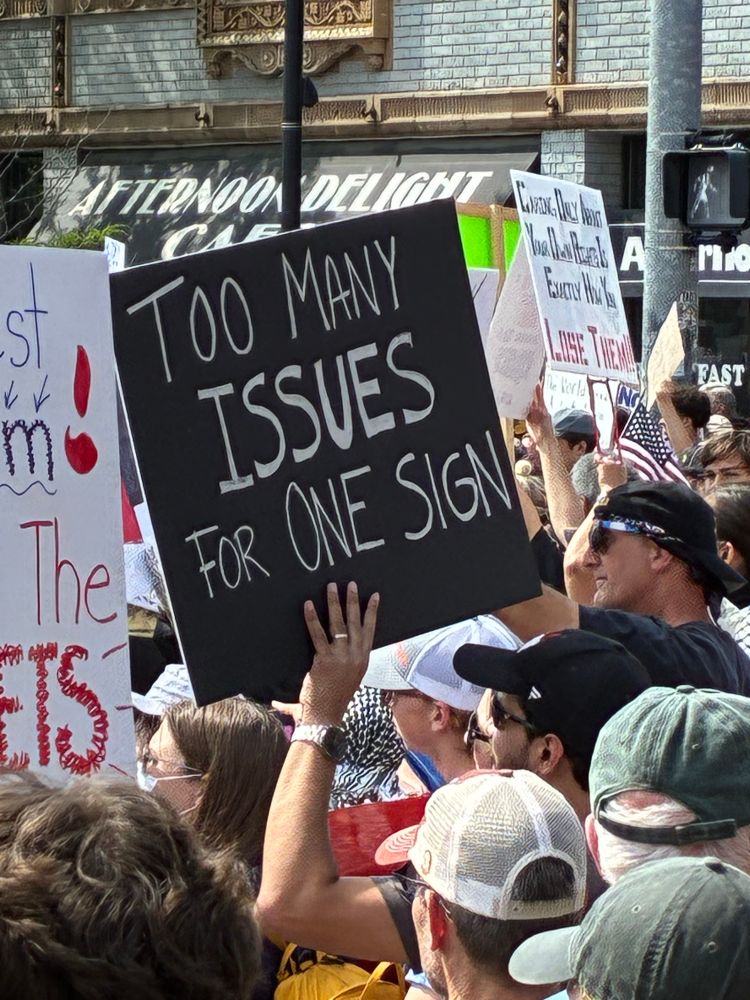 Too Many Issues for one Sign
