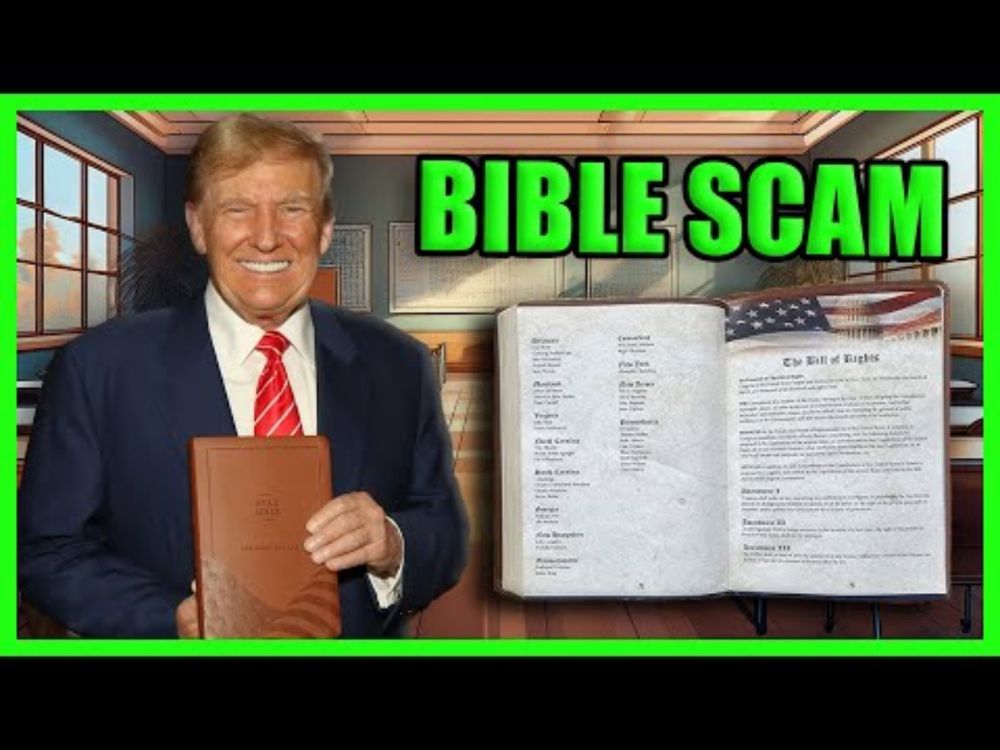 WATCH: Trump's DISTURBING New Bible Scam EXPOSED | The Kyle Kulinski Show