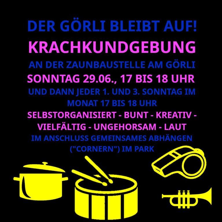 Flyer Aufruf Krach-Kundgebung Görli Seite 1