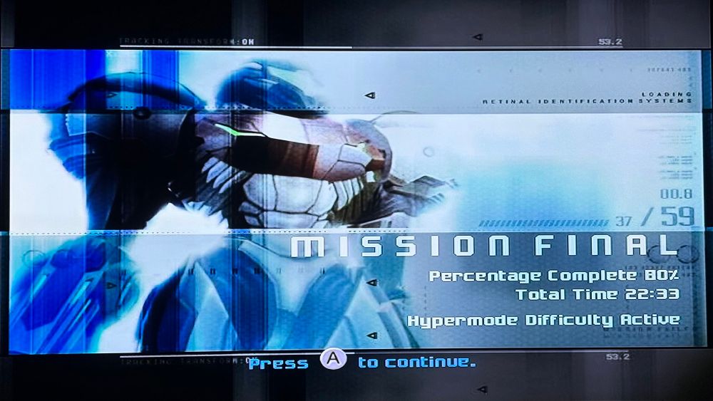 Metroid Prime 2 ending screen