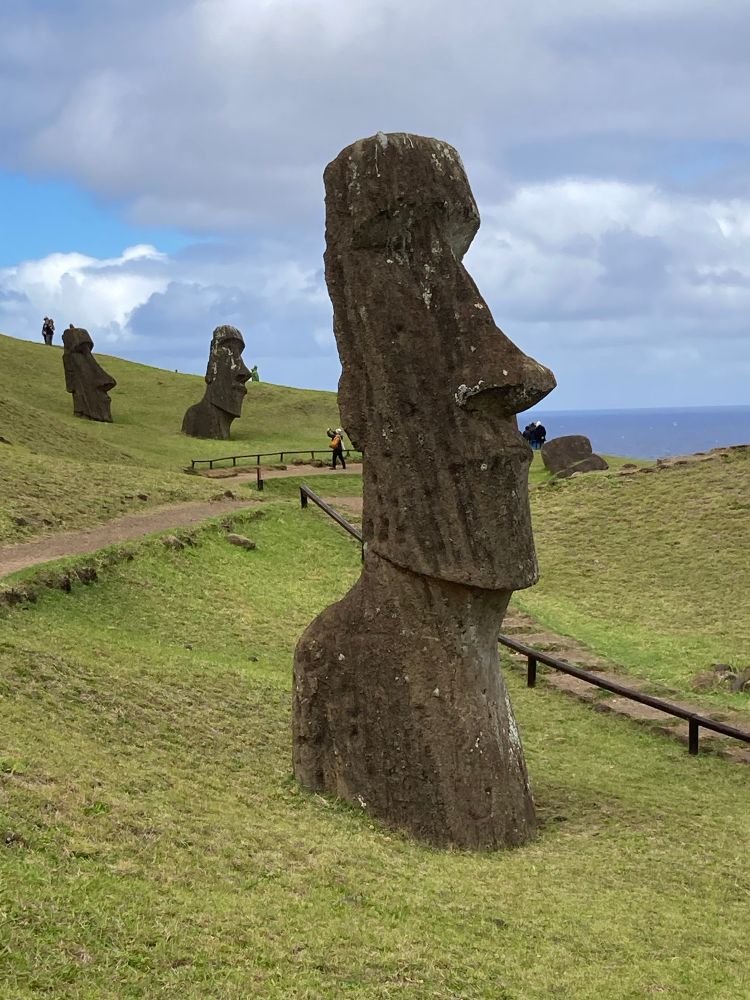 Moai statue
