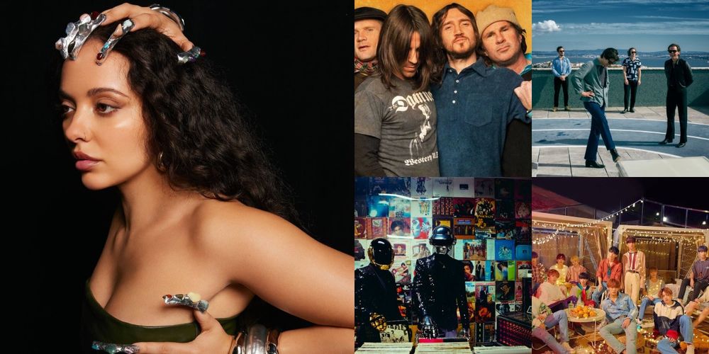 Jade Red Hot Chili Peppers Daft Punk Arctic Monkeys Seventeen