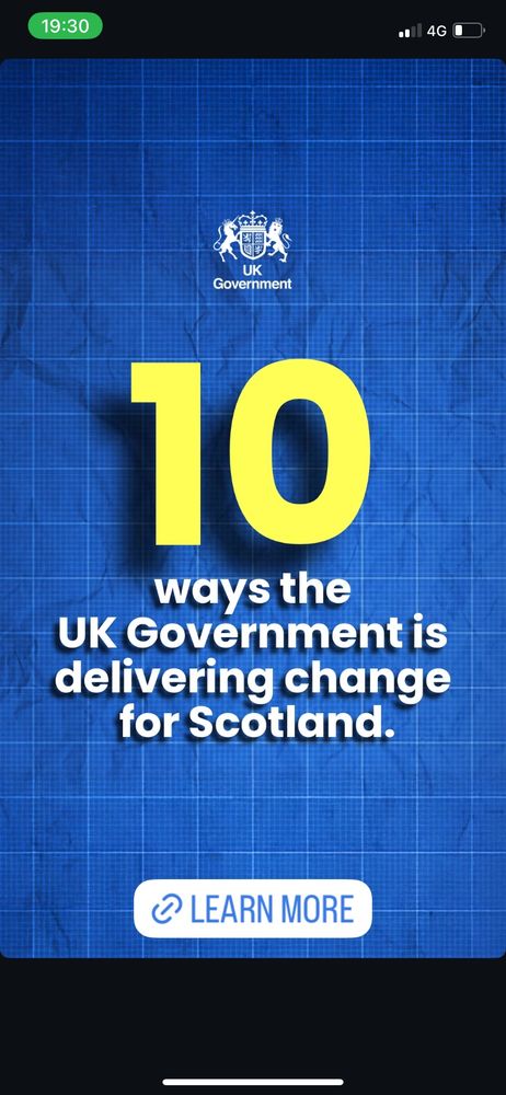 Unionist propaganda paid for by Office of the Secretary of State for Scotland 