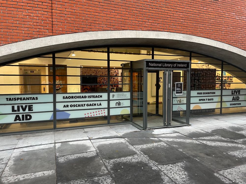 Entrance to NLI Photographic Archive